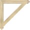 Ekena Millwork Traditional Arts & Crafts Rough Sawn Bracket, Douglas Fir, 4"W x 36"D x 36"H BKT04X36X36TRA03RDF - alternate 4